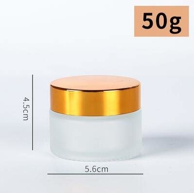 30ml παγωμένο λοσιόν βάζο γυαλιού με το καπάκι αργιλίου καμία διαρροή