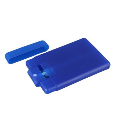 πλαστικός ψεκαστήρας πιστωτικών καρτών 20Ml 30ML για το άσπρο μαύρο ρόδινο μπλε αρώματος