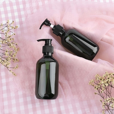 500ml πλαστικά λοσιόν μπουκάλια σαμπουάν μπουκαλιών ηλέκτρινα πλαστικά με την αντλία