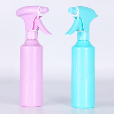Ρόδινο μπλε 100ml PE αφρίζοντας μπουκάλι 24MM ψεκασμού ώθησης καλλυντικό
