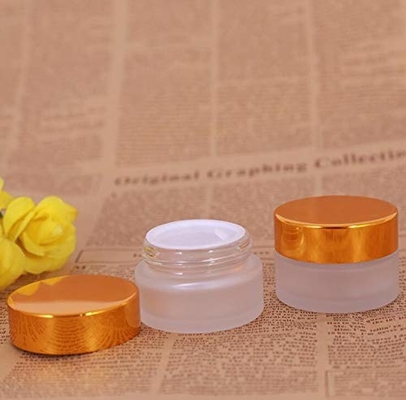 30ml παγωμένο λοσιόν βάζο γυαλιού με το καπάκι αργιλίου καμία διαρροή