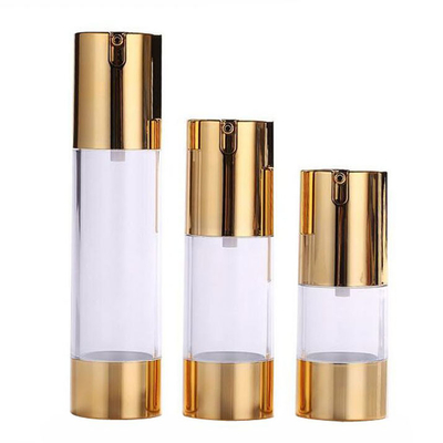 Πλαστικό ΩΣ χωρίς αέρα μπουκάλια αντλιών 50ml 30ml 15ml για τα καλλυντικά