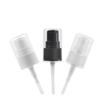 10ML κενά πλαστικά μπουκάλια λοσιόν με το πράσινο διαφανές μπλε ροζ αντλιών