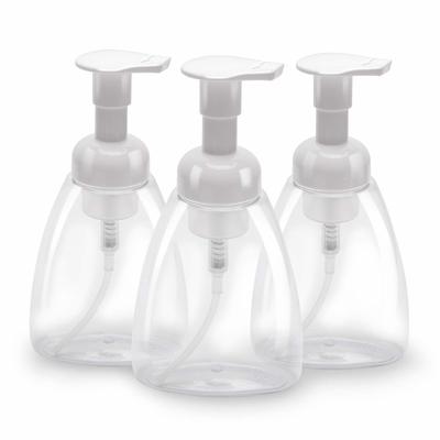 Διαφανή μπουκάλια λοσιόν 500ml κενά πλαστικά με την αντλία 28mm