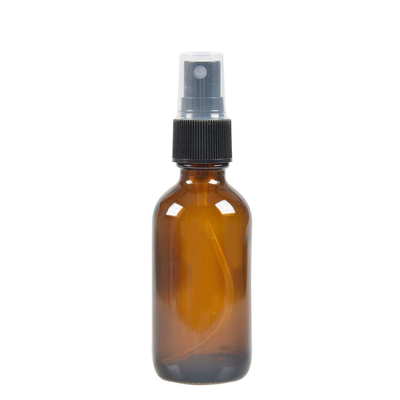 50ml καφετιά καλλυντικά βάζα μπουκαλιών ψεκασμού με την αντλία 24MM για το υγρό