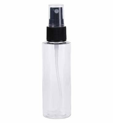Διαφανή πλαστικά 100ml καλλυντικά βάζα της PET με την αντλία 24mm